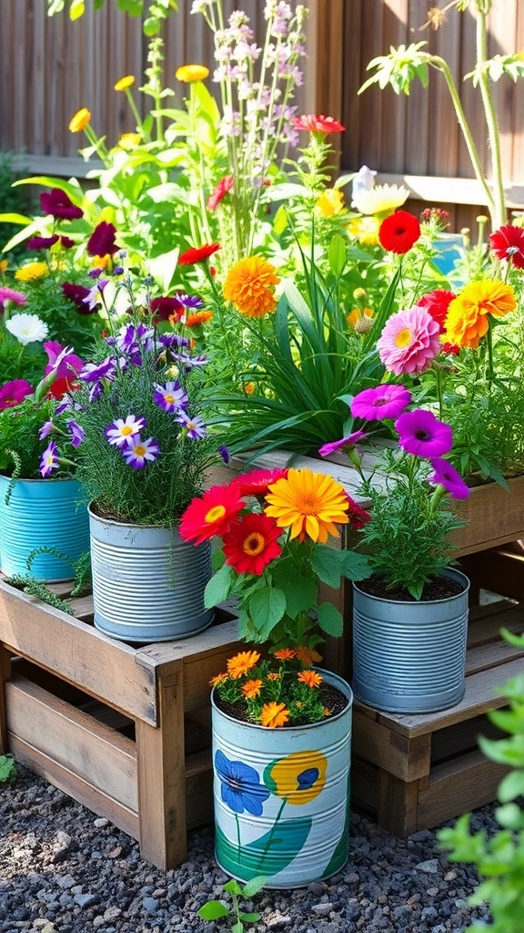 24 DIY Renovation Projects to Refresh Your Home for Every Season! - 18. Spring Revival: Upcycled Planters