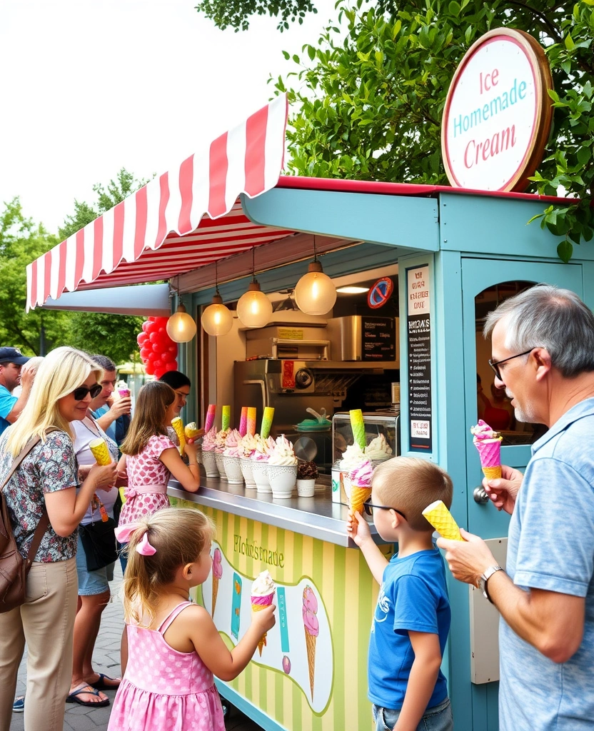 24 DIY Renovation Projects to Refresh Your Home for Every Season! - 19. Summer Delight: DIY Ice Cream Stand