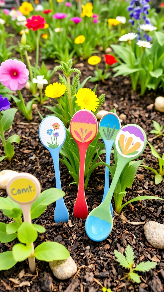 24 DIY Renovation Projects to Refresh Your Home for Every Season! - 22. Spring Inspiration: DIY Garden Markers