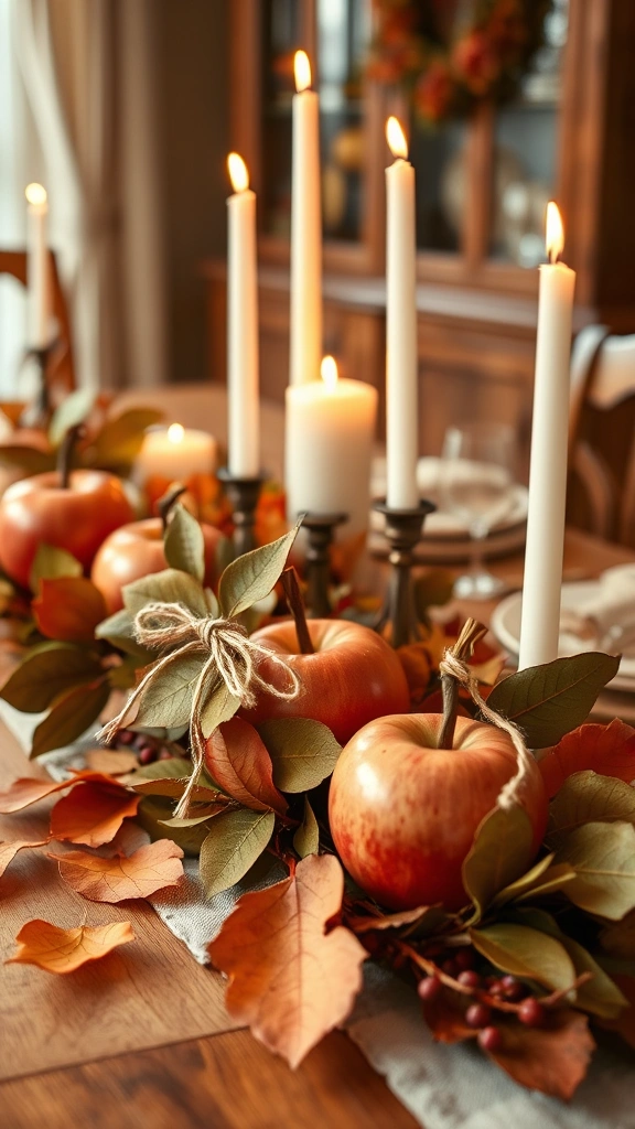 24 DIY Renovation Projects to Refresh Your Home for Every Season! - 24. Autumn Harvest: DIY Apple Decor