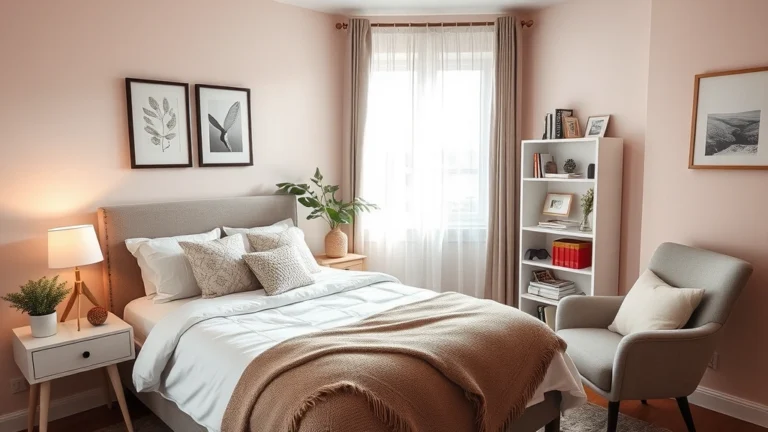 20 Chic Bedroom Ideas for Grown Women Living in Small Spaces (You’ll Love #8!)