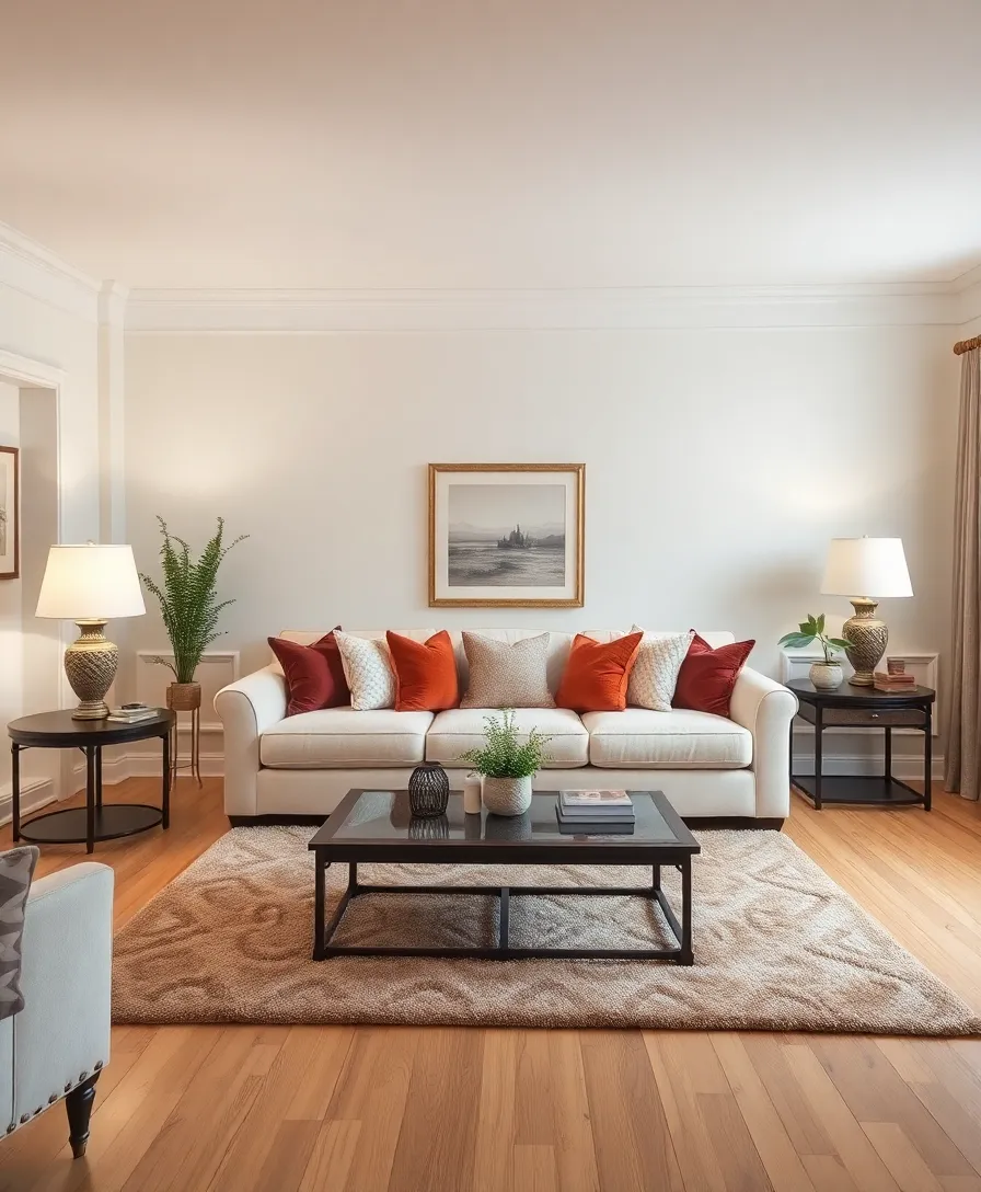 30 Chic Living Room Ideas in Warm Colors to Elevate Your Home's Comfort! - 9. Creamy Neutrals