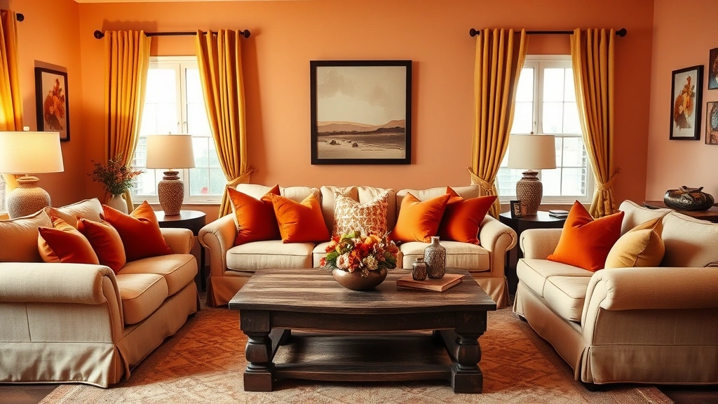 30 Chic Living Room Ideas in Warm Colors to Elevate Your Home's Comfort!