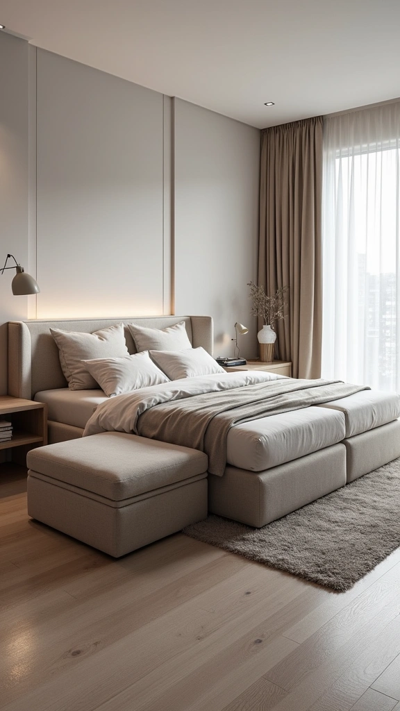32 Stylish Elements for a Modern Teen Boy Bedroom Design - 12. Multi-functional Furniture