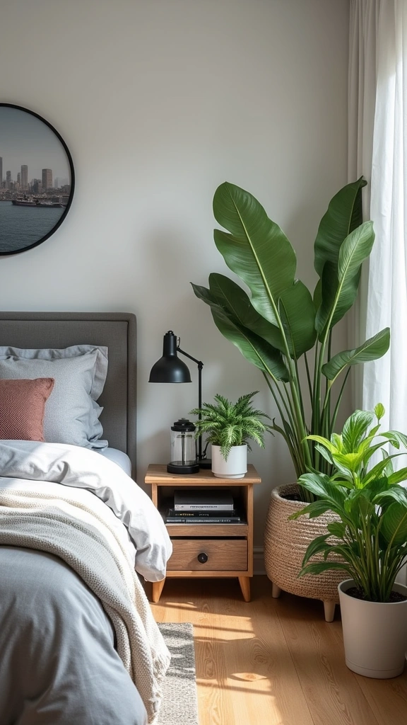 32 Stylish Elements for a Modern Teen Boy Bedroom Design - 15. Indoor Plants