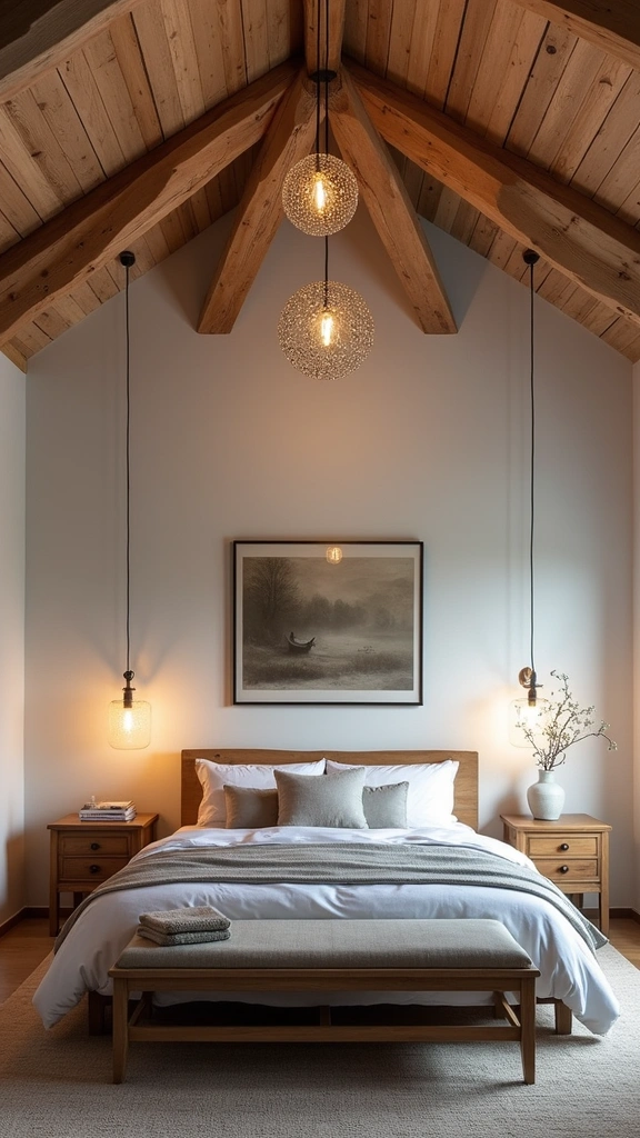 32 Stylish Elements for a Modern Teen Boy Bedroom Design - 16. Unique Ceiling Decor