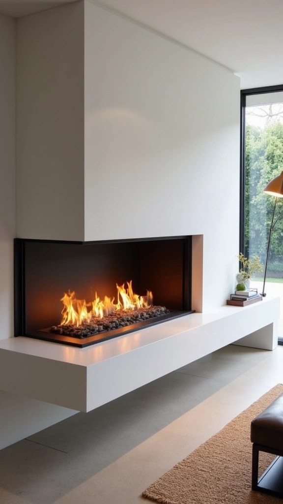 40 Contemporary Fireplace Designs That Will Transform Your Living Space (You Won't Believe #15!) - 19. Integrated Fireplaces