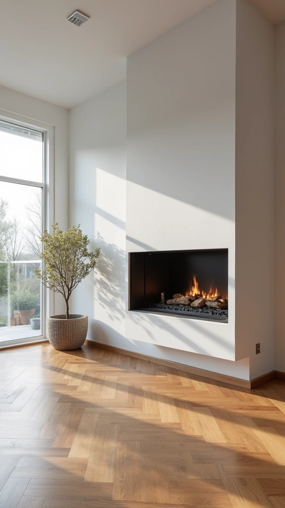 40 Contemporary Fireplace Designs That Will Transform Your Living Space (You Won't Believe #15!) - 8. Floating Fireplaces