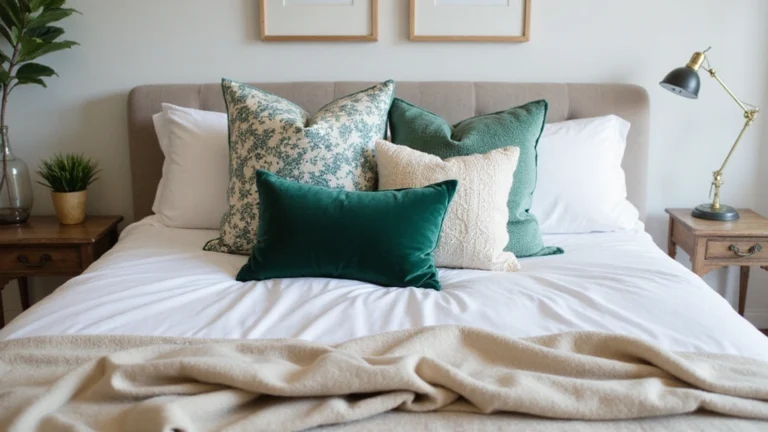 14 Chic Decorative Pillow Ideas to Spark Joy in Your Bedroom!