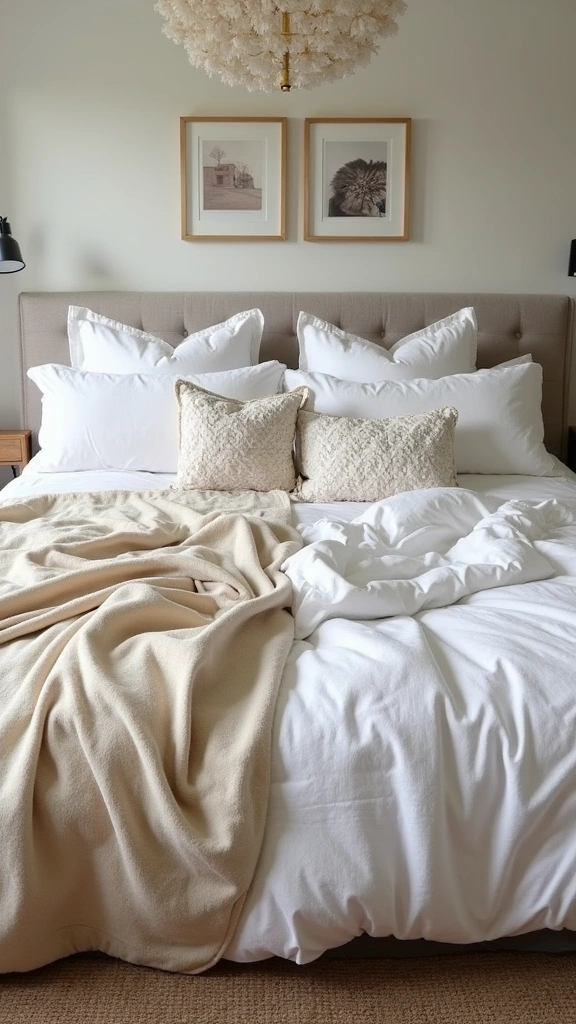 15 DIY Tricks to Layer Your Bedding Like a Pro (On a Budget!) - 11. Use Layered Bedding for Seasonal Changes