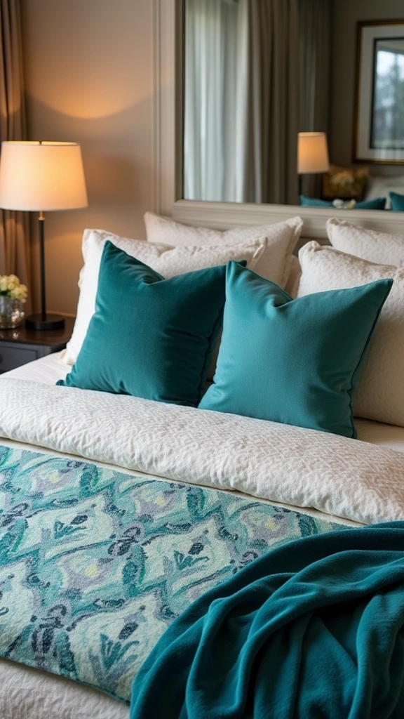15 DIY Tricks to Layer Your Bedding Like a Pro (On a Budget!) - 2. Play with Color Layers