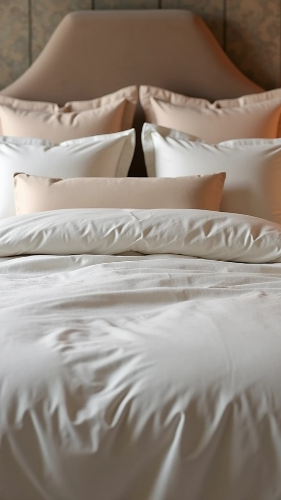 15 DIY Tricks to Layer Your Bedding Like a Pro (On a Budget!) - 4. Utilize Euro Shams for a Chic Look