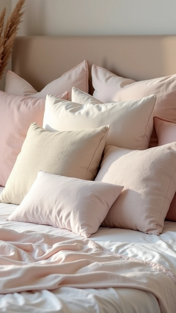 15 DIY Tricks to Layer Your Bedding Like a Pro (On a Budget!) - 7. Add Decorative Pillows