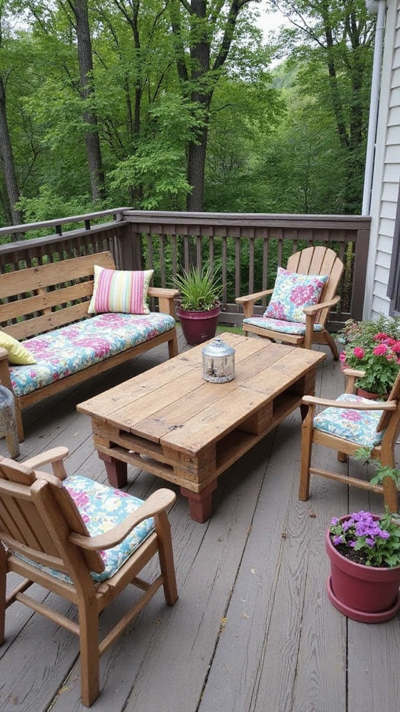 18 Deck Decorating Ideas That’ll Turn Your Space into a Dreamy Retreat! - 12. Unique Furniture Ideas