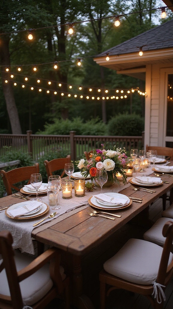 18 Deck Decorating Ideas That’ll Turn Your Space into a Dreamy Retreat! - 9. Dining Al Fresco