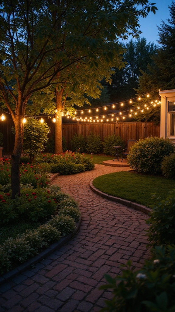 20 Budget-Friendly Backyard Ideas That Will Make You the Envy of the Neighborhood! - 10. Decorative Lighting