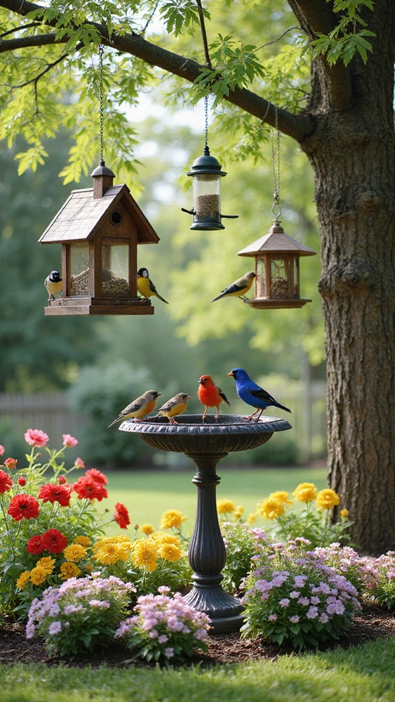 20 Budget-Friendly Backyard Ideas That Will Make You the Envy of the Neighborhood! - 13. Birdwatching Haven