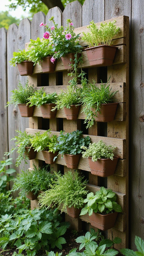 20 Budget-Friendly Backyard Ideas That Will Make You the Envy of the Neighborhood! - 2. Vertical Garden