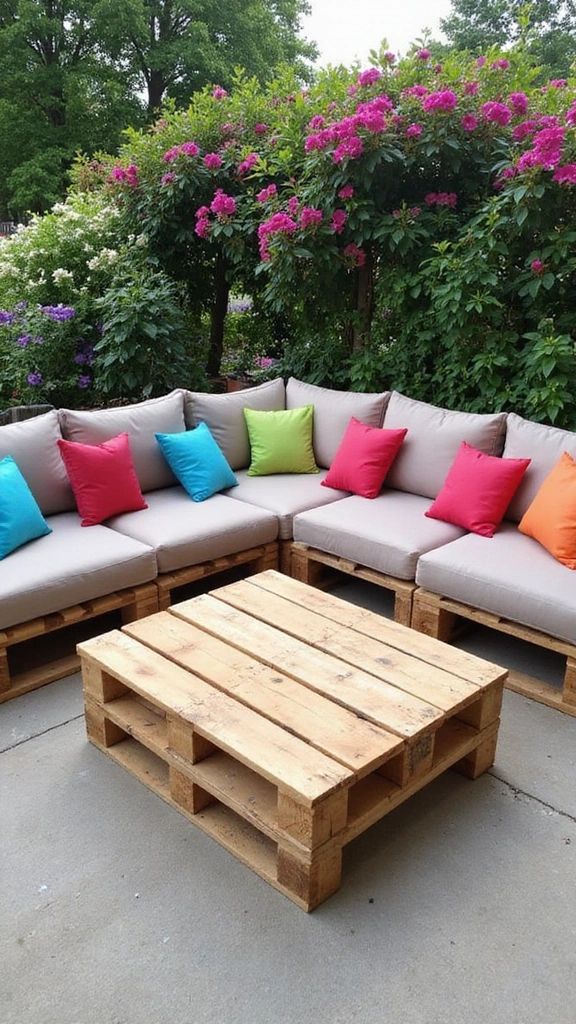 20 Budget-Friendly Backyard Ideas That Will Make You the Envy of the Neighborhood! - 4. DIY Pallet Furniture