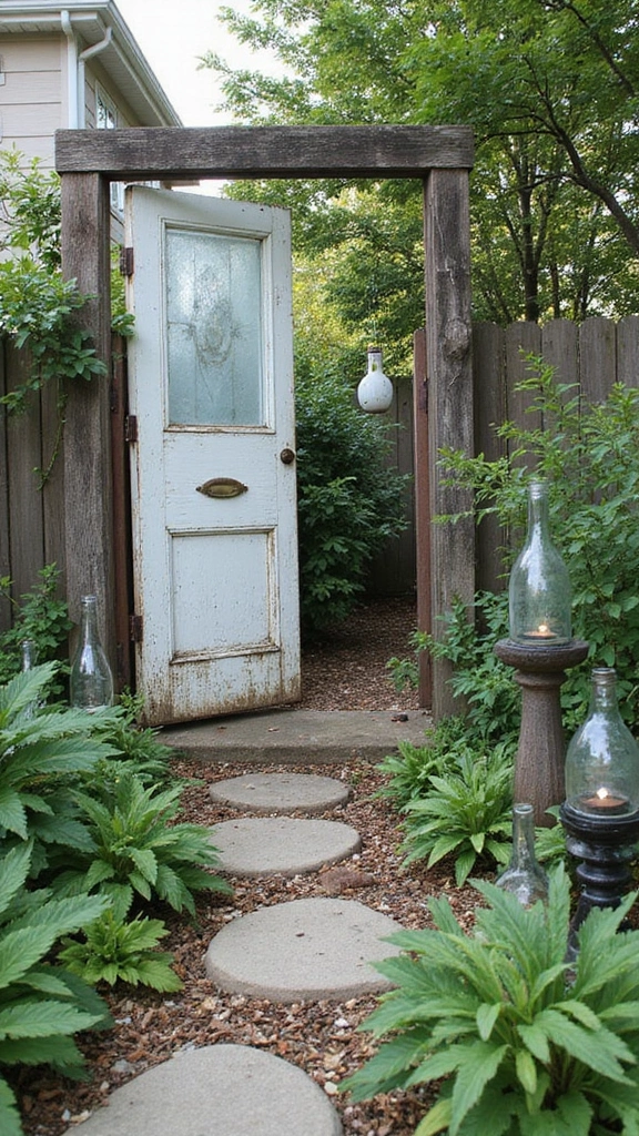 20 Budget-Friendly Backyard Ideas That Will Make You the Envy of the Neighborhood! - 8. Repurposed Decor