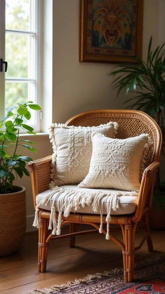 22 Textured Pillow Covers That Will Add Comfort and Style to Your Home (Wait Until You See #15!) - 3. Boho Chic Macramé