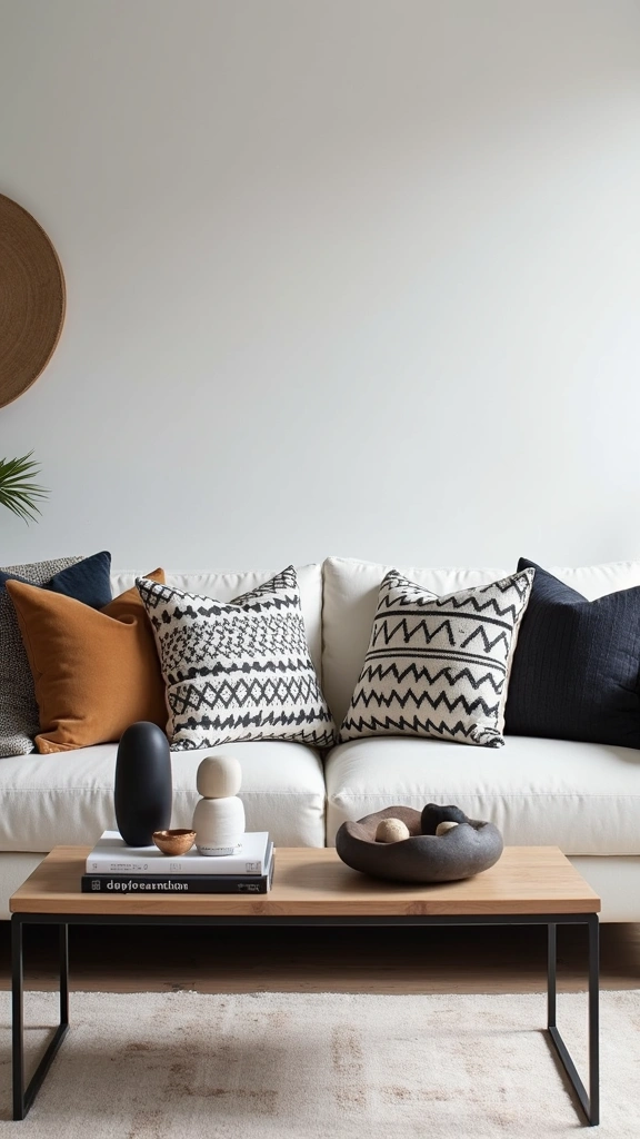 22 Textured Pillow Covers That Will Add Comfort and Style to Your Home (Wait Until You See #15!) - 8. Geometric Patterns