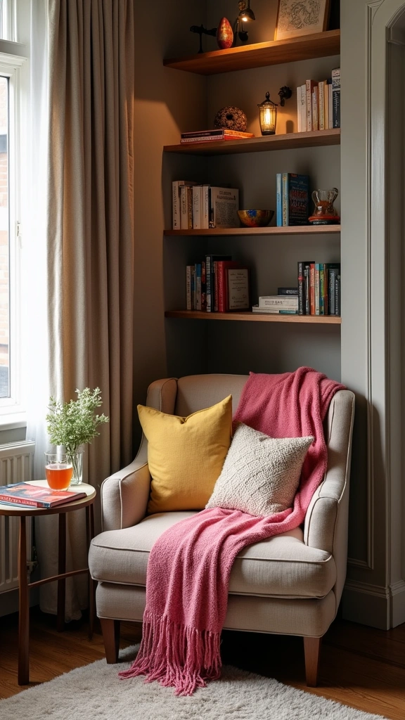 25 Creative Game Room Decor Ideas for Adults (Get Ready to Play!) - 4. Cozy Corner Nook