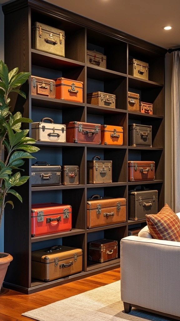 25 Creative Game Room Decor Ideas for Adults (Get Ready to Play!) - 9. Unique Game Storage Solutions