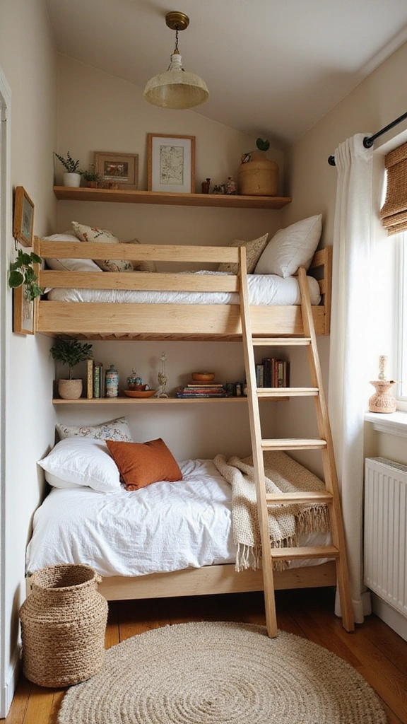 30 Loft Beds for Small Rooms That Will Maximize Your Space Like Never Before! - 12. Corner Loft Bed