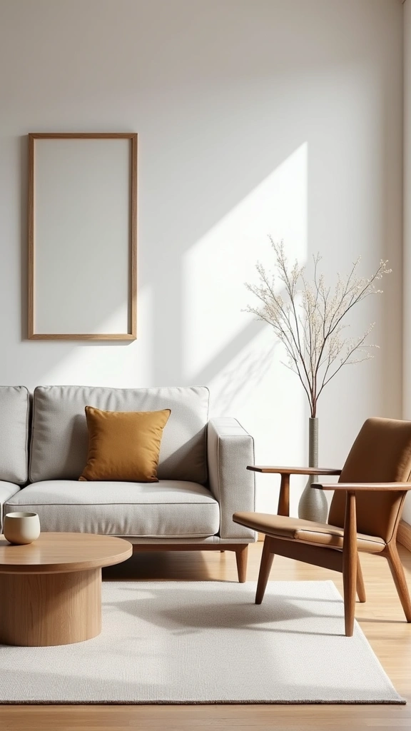 32 Trendy Japandi Living Room Ideas That Will Make Your Friends Jealous! - 2. Minimalist Furniture