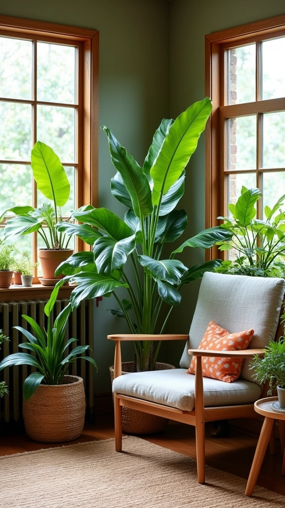 32 Trendy Japandi Living Room Ideas That Will Make Your Friends Jealous! - 5. Indoor Plants