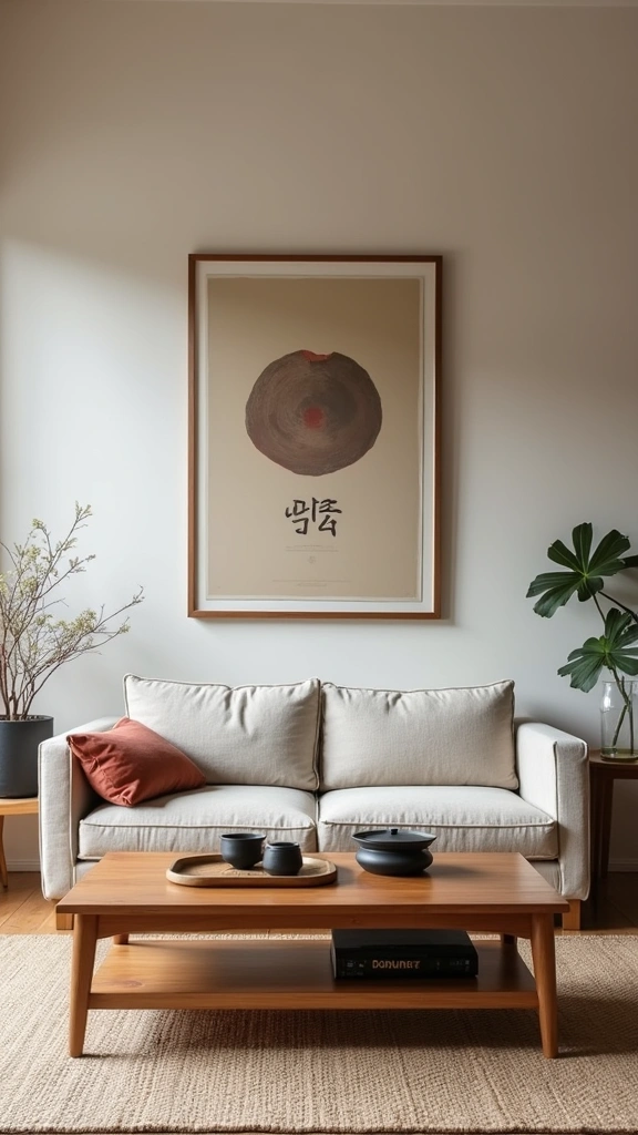 32 Trendy Japandi Living Room Ideas That Will Make Your Friends Jealous! - 9. Blending Cultures