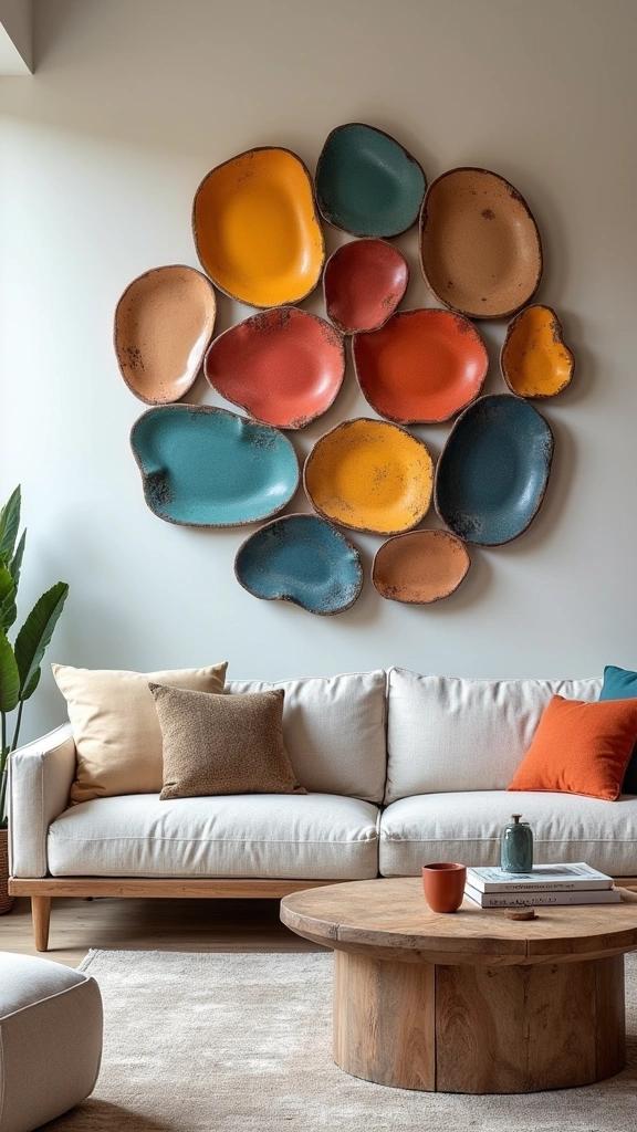 52 Stunning Ceramic DIY Inspo Ideas That Will Transform Your Home! - 9. Statement Wall Hanging