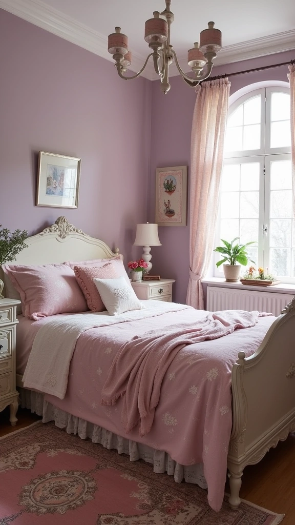 Step into Style: 15 Inspiring Color Drenching Bedroom Ideas You’ll Adore! - 8. Vintage Vibes
