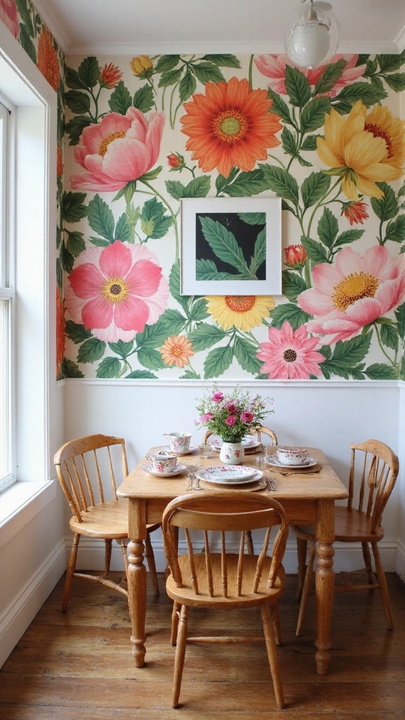 12 Vintage Apartment Aesthetic Ideas That'll Make You Want to Move In Right Now! - 6. Vintage Floral Patterns