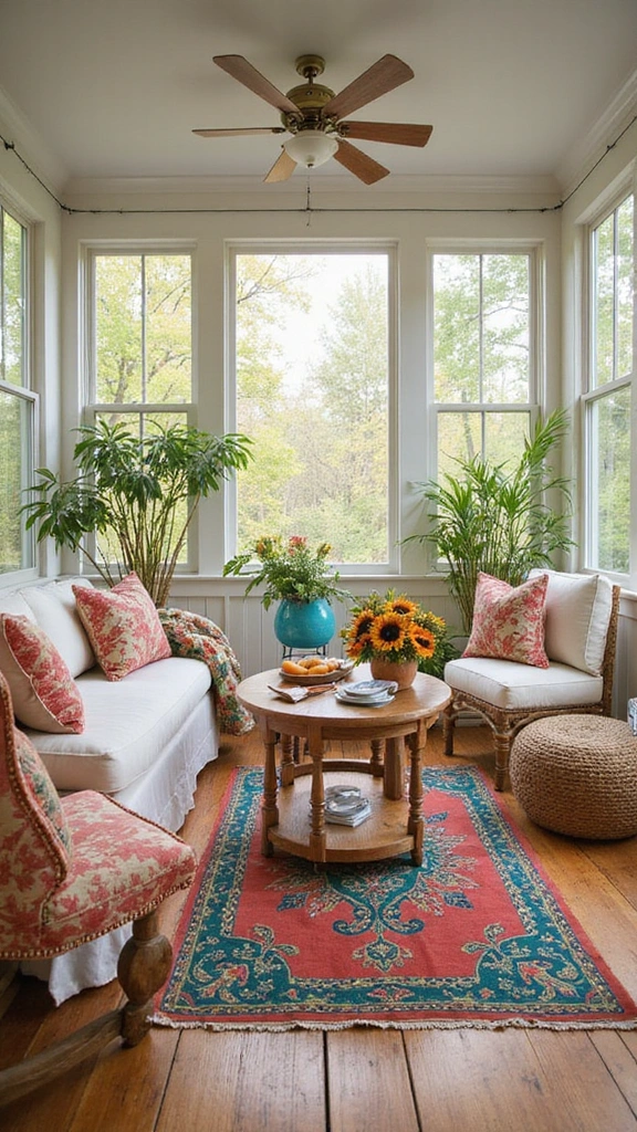 16 Luxury Screened In Porch Ideas That Will Make Your Home Feel Like a Resort! - 15. Seasonal Retreat