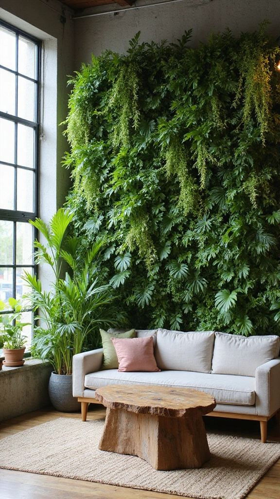 16 Modern Privacy Screens That Will Make Your Home Look Like a Design Magazine! (Don’t Miss #2!) - 3. The Lush Green Plant Wall