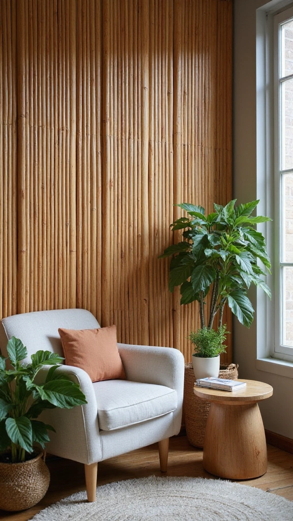16 Modern Privacy Screens That Will Make Your Home Look Like a Design Magazine! (Don’t Miss #2!) - 8. The Contemporary Bamboo Screen