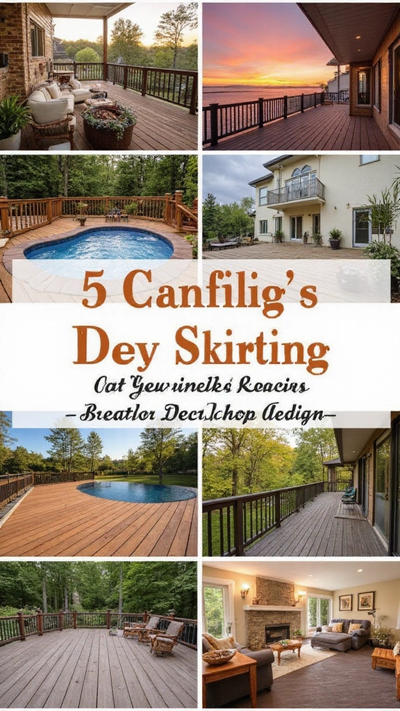 21 Creative Deck Skirting Designs That Will Elevate Your Outdoor Vibe (#5 Is a Game Changer!) - Conclusion