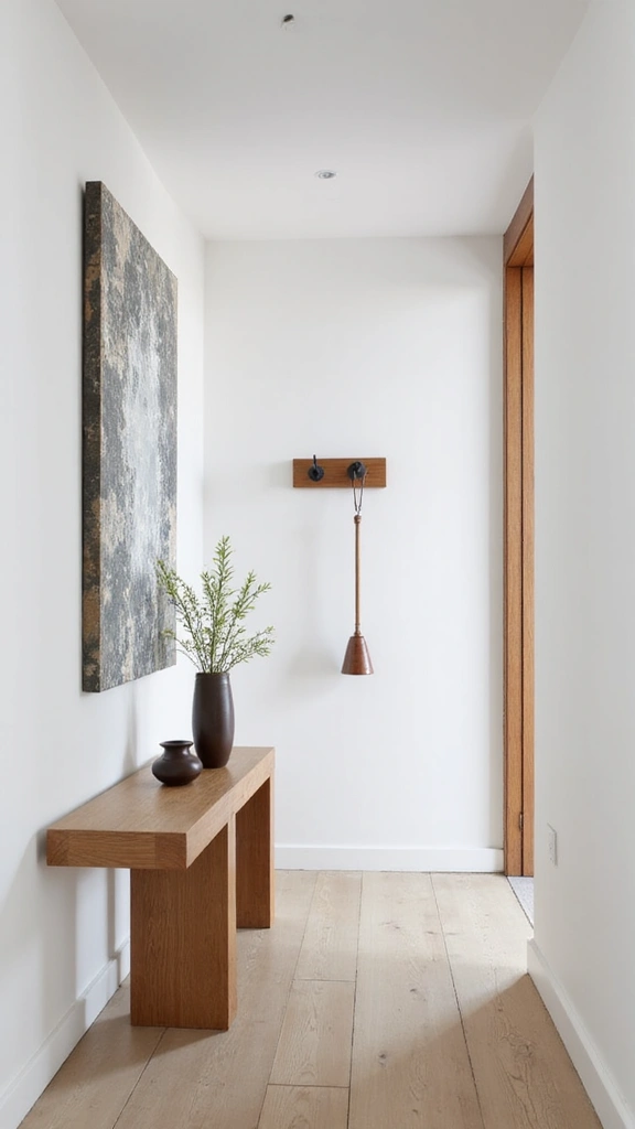 21 Modern Small Entrance Hall Ideas That Will Upgrade Your Home Instantly! - 1. Minimalist Marvel