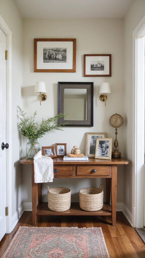 21 Modern Small Entrance Hall Ideas That Will Upgrade Your Home Instantly! - 16. Personal Touches