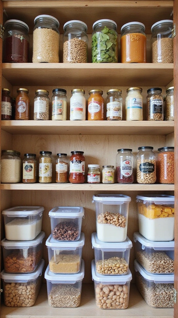 25 Clever RV Storage Solutions That Will Leave You Speechless! - 11. Use of Clear Containers for Visibility