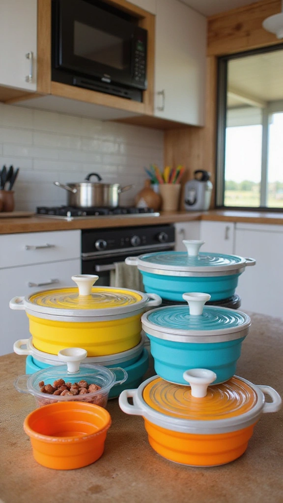 25 Clever RV Storage Solutions That Will Leave You Speechless! - 17. Use of Collapsible Items