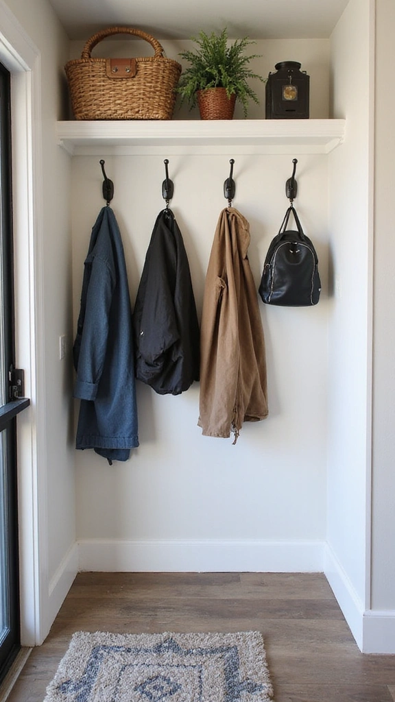 25 Clever RV Storage Solutions That Will Leave You Speechless! - 19. Using Hooks for Hanging Items