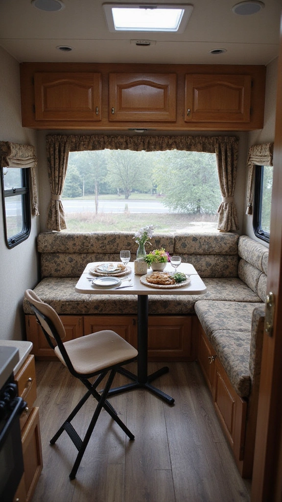 25 Clever RV Storage Solutions That Will Leave You Speechless! - 2. Space-Saving Folding Furniture