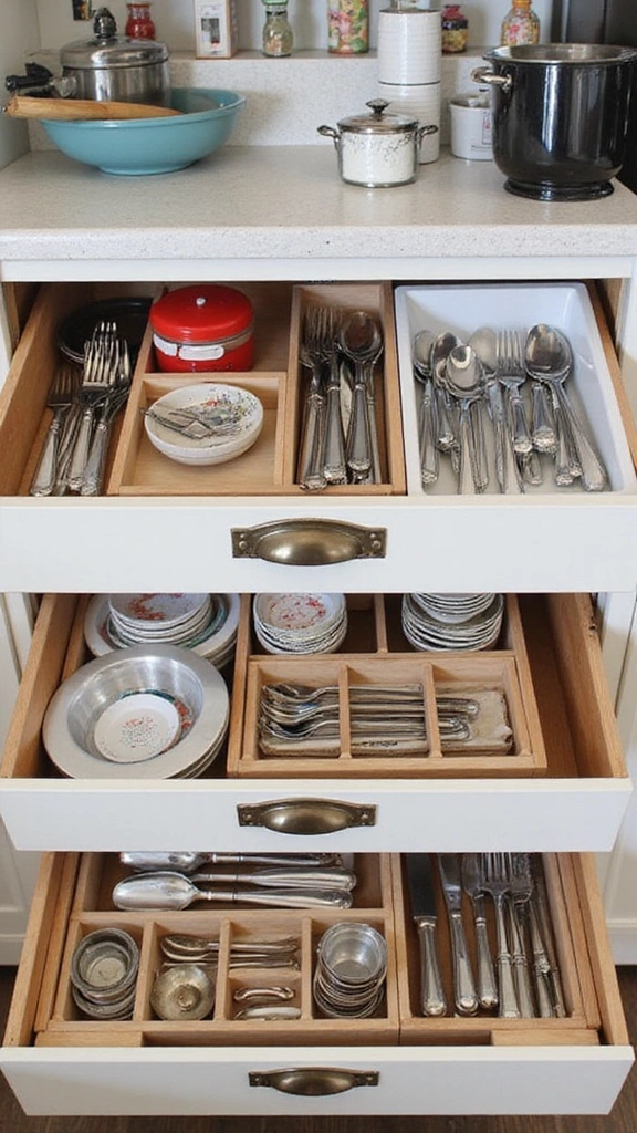 25 Clever RV Storage Solutions That Will Leave You Speechless! - 20. Use of Drawer Organizers
