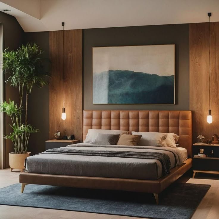 29 Stylish Bed Frame Ideas That'll Elevate Your Bedroom Instantly! - Floating Elegance: Bed with Integrated Shelves
