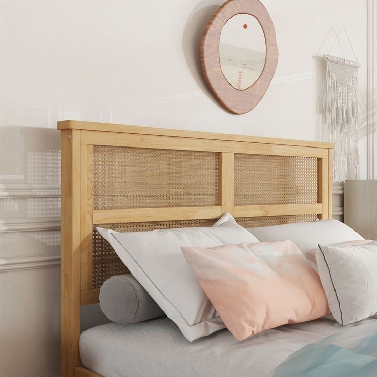 29 Stylish Bed Frame Ideas That'll Elevate Your Bedroom Instantly! - Nature Inspired: Bamboo Bed Frame