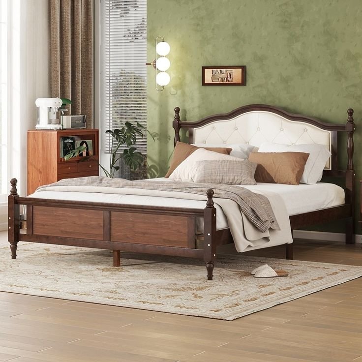 29 Stylish Bed Frame Ideas That'll Elevate Your Bedroom Instantly! - Petite Perfection: Compact Bed Frame