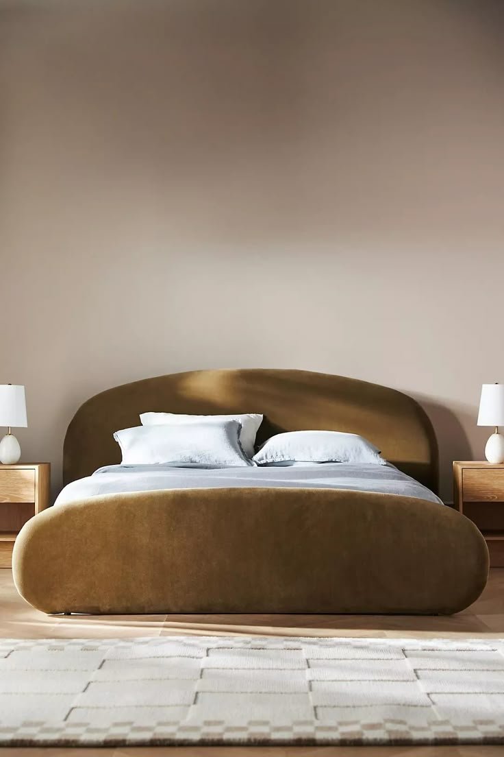 29 Stylish Bed Frame Ideas That'll Elevate Your Bedroom Instantly! - Urban Loft: Exposed Brick and Minimalist Design